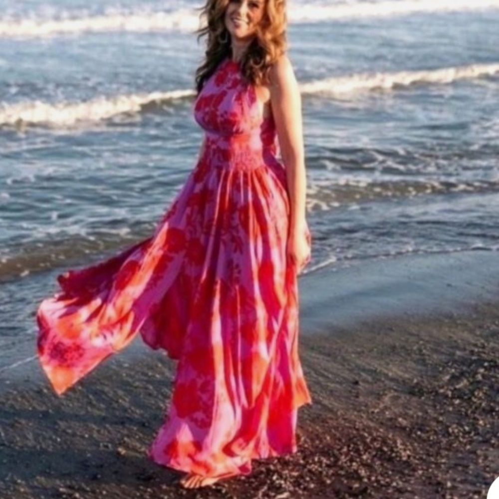 Anthropologie Abel the Label Charlotte Floral Maxi Dress